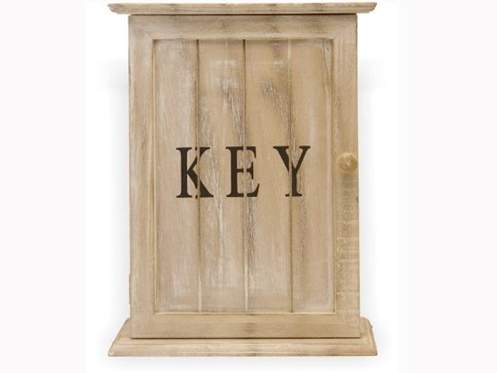 Stunning Shabby Chic Stencilled Wooden Key Box1.jpg